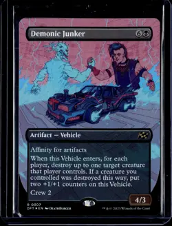 Demonic Junker - 307 - Foil - DFT - NM - MTG Magic the Gathering - Image 1