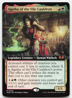 Agatha of the Vile Cauldron (Extended Art) 360 Wilds of Eldraine Magic: - Image 1