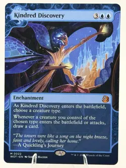Kindred Discovery ENCHANTING TALES Mythic 022 Wilds of Eldraine 2023 MTG NM - Image 1