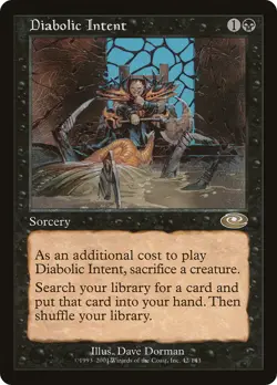 Diabolic Intent [Planeshift] Lightly Played - Image 1