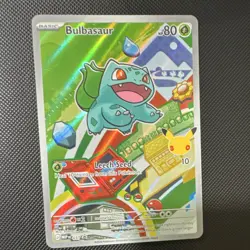 Pokemon Bulbasaur 037 & Squirtle 039 Holo Promo Mega Evolution - Image 2