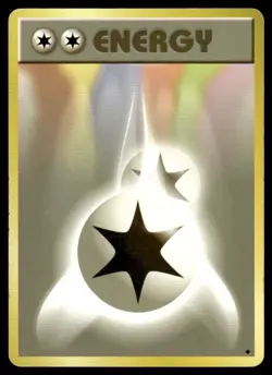 Double Colorless Energy Base Set Japanese Pokemon Card ~ Heavy Play - Image 1