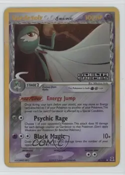 Gardevoir Reverse Foil Pokemon EX Delta Species #6 2005 - Image 1