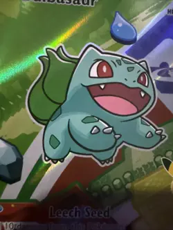 Pokemon Bulbasaur 037 First Partner Illustration Full Art Holo Promo - Image 5