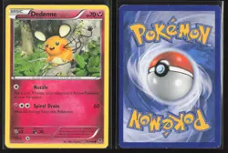 Dedenne 70/119 Common Phantom Forces Pokemon Moderately Played - Image 3
