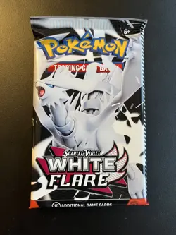 Pokemon S&V White Flare Booster Pack - New & Factory Sealed | TCG - Image 1