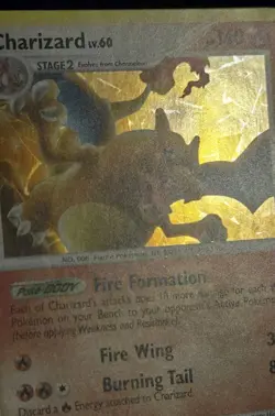 Pokemon Charizard 1/99 Arceus Cracked Ice Holo NM - Image 3