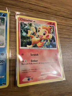 Pokemon POP Series 6 Starter Set Turtwig Piplup Chimchar Holo 2007 LP/NM - Image 5