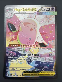 Mega Clefable ex 119/088 Pokemon Perfect Order Special Illustration Rare 🔥 - Image 1