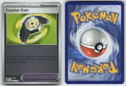 Counter Gain 186/217 Common Ascended Heroes Pokemon Reverse Holo NM - Image 3