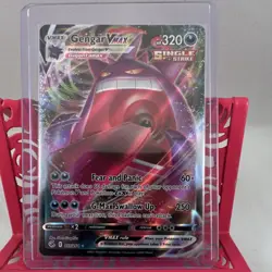 Pokemon Gengar VMAX 157/264 Swsh08 Fusion Strike Single Strike Ultra Rare Holo - Image 1