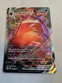 Pokemon Gengar VMAX 157/264 Swsh08 Fusion Strike Single Strike Ultra Rare Holo - Image 4