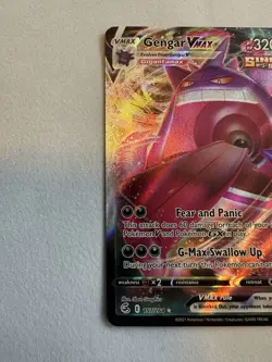 Pokemon Gengar VMAX 157/264 Swsh08 Fusion Strike Single Strike Ultra Rare Holo - Image 5