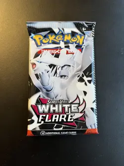 Pokemon S&V White Flare Booster Pack - New & Factory Sealed | TCG - Image 1