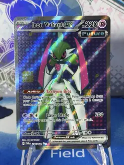 Iron Valiant ex 225/182 Paradox Rift Pokemon TCG NM - Image 1