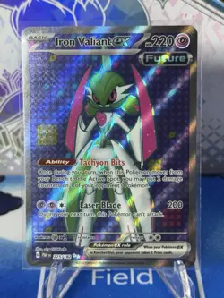 Iron Valiant ex 225/182 Paradox Rift Pokemon TCG NM - Image 3
