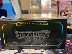 Pokemon Paldea Evolved Elite Trainer Box ETB SEALED 2023 W Acrylic Small Tear!! 820650853661 - Image 4