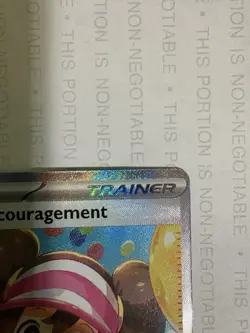 Pokemon Rosa's Encouragement Full Art Trainer-Supporter Rare Holo POR 123/088 - Image 4