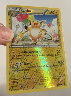 Raichu 40/99 Reverse Holo B&W Next Destinies LP Pokemon TCG 2012 - Image 2