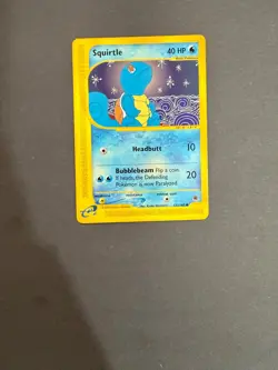 Expedition Base Set Pokemon TCG Squirtle 132/165 NM - Image 1