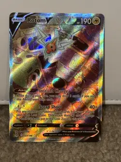 Pokemon Lost Origin Rotom V 177/196 Alternate Art - Image 1
