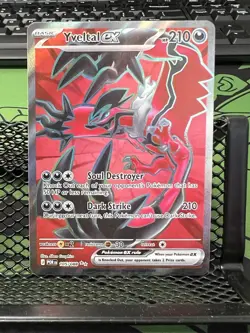 Yveltal ex 105/088 - Full Art Ultra Rare - Pokemon TCG: Perfect Order - NM - Image 1