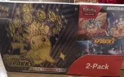 Pokemon TCG Surging Sparks Elite Trainer Box + 2 Booster Bundle Boxes (2024) - Image 1