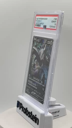 2022 Pokemon SWSH Silver Tempest #186 FA Lugia V PSA 10 GEM MINT - Image 2
