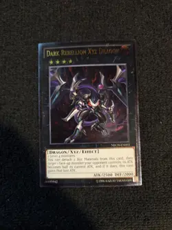 Yugioh! Dark Rebellion Xyz Dragon - NECH-EN053 - Ultimate Rare - Image 1