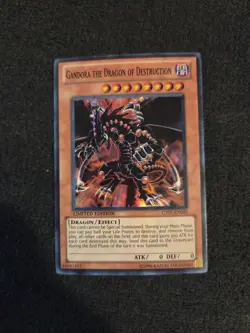Yugioh Gandora the Dragon of Destruction CT07-EN020 Super Rare Limited - NM - Image 1