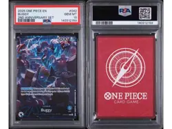 2025 One Piece 2nd Anniversary Shanks Luffy Buggy Teach PSA 10 Sequential Set(4) - Image 4