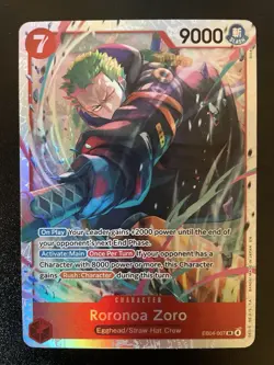 Roronoa Zoro SR (EB04-007) EB04-007 Adventure on Kami's Island Foil NM - Image 1