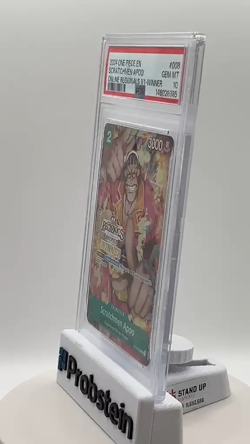 2024 One Piece #008 Scratchmen Apoo Online Regionals V1 Winner PSA 10 GEM MINT - Image 2