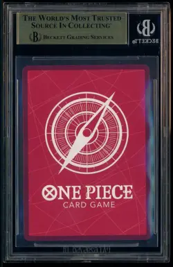 2025 ONE PIECE PROMOS BVB X ONE PIECE MATCH DAY 2025 #003 MONKEY D. LUFFY BGS 10 - Image 3