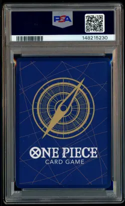 2024 One Piece EN P-043 Monkey D Luffy Convention Exclusive Foil PSA 10 - Image 3