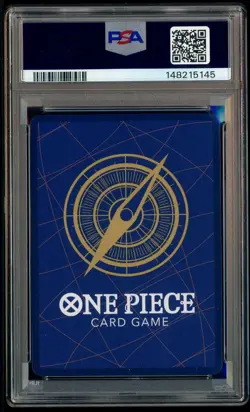 2024 One Piece EN P-043 Monkey D Luffy Convention Exclusive Foil PSA 10 - Image 3