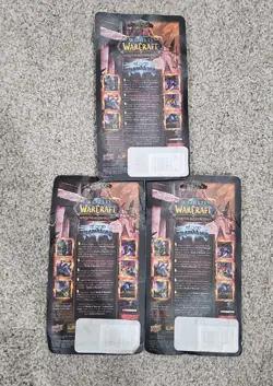 Lot of 3- World Of Warcraft Blood Of Gladiators Blister Booster Packs Sealed New - Image 3
