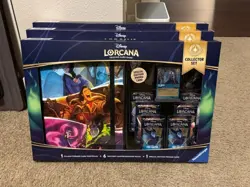 Disney Lorcana The First Chapter Collector Set Costco Bundle - Lot of 3 - Image 1
