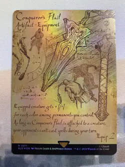 Conqueror's Flail (Borderless Rainbow FOIL) 1571 - Assassins Creed (SLD) - Image 1