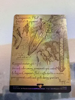 Conqueror's Flail (Borderless Rainbow FOIL) 1571 - Assassins Creed (SLD) - Image 2