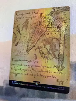 Conqueror's Flail (Borderless Rainbow FOIL) 1571 - Assassins Creed (SLD) - Image 3