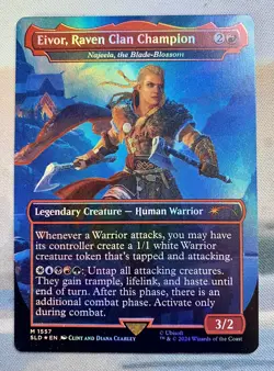 Assassin's Creed Eivor, Raven Clan Champion Rainbow Foil (SLD) Secret Lair - Image 1