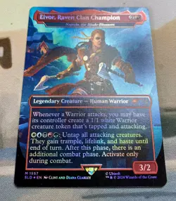 Assassin's Creed Eivor, Raven Clan Champion Rainbow Foil (SLD) Secret Lair - Image 3