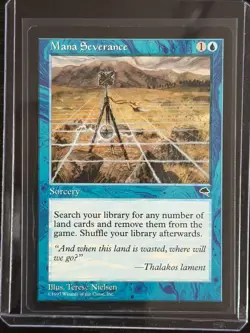 MTG Magic the Gathering Tempest Mana Severance - Near Mint Vintage - Image 3