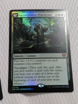 Germination Practicum FOIL Secrets of Strixhaven NM Mythic Rare CARD - Image 1