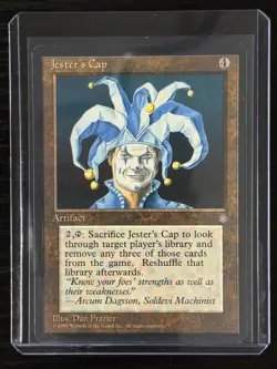 MTG Magic the Gathering Ice Age Jester's Cap - Near Mint Vintage - Image 3