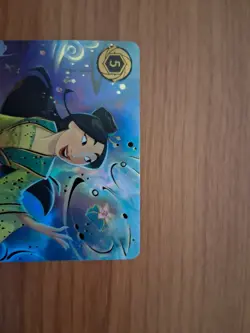 Disney Lorcana Fabled Mulan Considerate Diplomat Enchanted 235/204 Light Play - Image 3