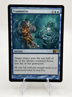 Traumatize - M11 - MTG Magic the Gathering - Lightly PLayed (LP) - Image 1
