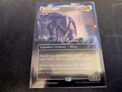 MTG Magic the Gathering FOIL Sliver Legion Borderless SLD! - Image 1