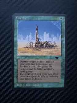 MTG Antiquities ⚒ NM Crumble. 1st Print, 1993 - Image 1